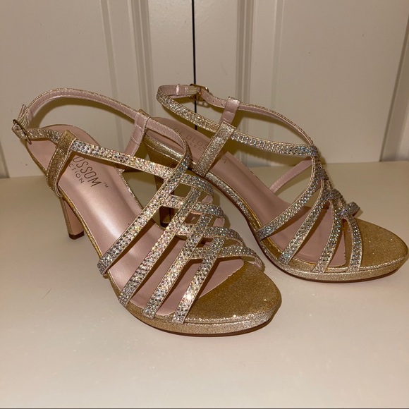 De Blossom Collection Sparkly Heels - Picture 3 of 9